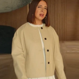 Loot S03 Molly Novak Leather Jacket Front