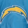 Los Angeles Chargers NFL Starter Blue Jacket Back