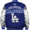 Los Angeles Dodgers Blue Championship Letterman Jacket