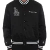 Los Angeles Dodgers County Black Bomber Jacket Back