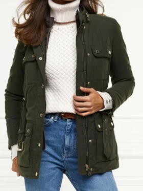 Made in Chelsea Olivia Barker Green Jacket