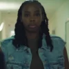 Maigret S01 Shaniqua Okwok Blue Denim Vest Side