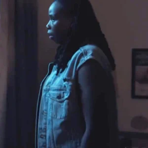 Maigret S01 Shaniqua Okwok Blue Denim Vest Back