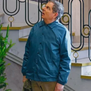 Man VS Baby S01 Rowan Atkinson Blue Jacket