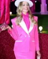 Margot Robbie Barbie Pink Blazer Front Look