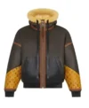 Mary J. Blige Power Book II Shearling Leather Jacket Front Look
