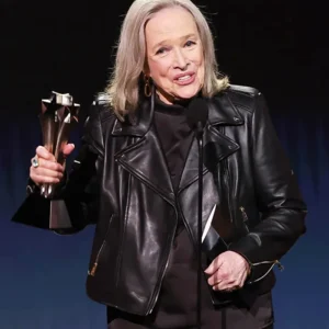 Matlock Kathy Bates Black Leather Jacket Side