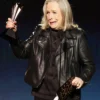 Matlock Kathy Bates Black Leather Jacket Front