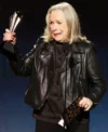 Matlock Kathy Bates Black Leather Jacket Front
