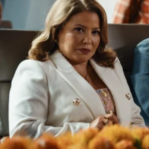Matlock S02 Justina Machado White Blazer Side
