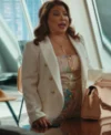 Matlock S02 Justina Machado White Blazer Front