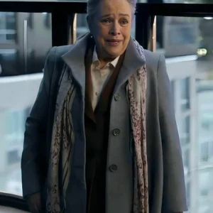 Matlock S02 Kathy Bates Grey Wool Coat Side