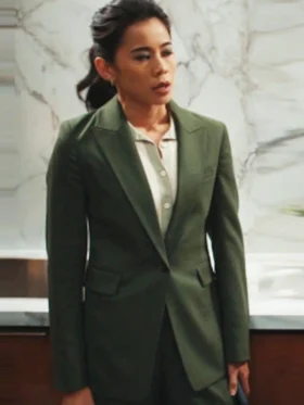 Matlock S02 Leah Lewis Green Blazer Front