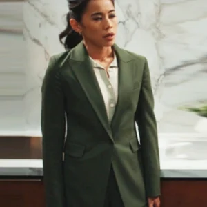 Matlock S02 Leah Lewis Green Blazer Front