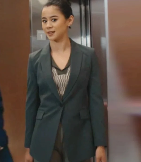 Matlock S02 Leah Lewis Grey Blazer Front