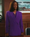 Matlock S02 Skye P. Marshall Purple Suiting Blazer