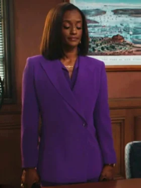 Matlock S02 Skye P. Marshall Purple Suiting Blazer