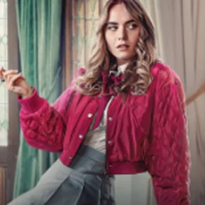 Maxton Hall The World Between Us Eli Riccardi Bomber Jacket Front