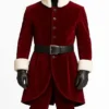Men’s Santa Claus Velvet Coat Front Look