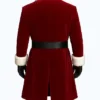Men’s Santa Claus Velvet Coat Back Look