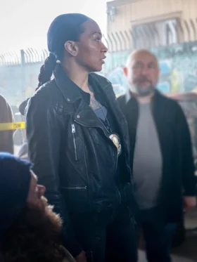 Mercy Kali Reis Black Leather Jacket