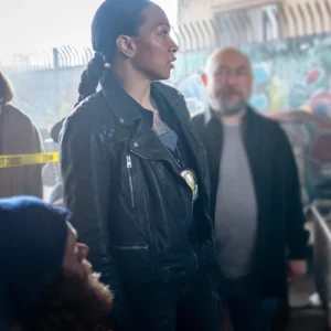 Mercy Kali Reis Black Leather Jacket