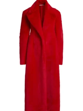 Met Gala 2023 Kate Hudson Red Coat Front Look
