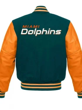 Miami Dolphins Varsity Jacket