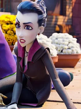 Monster Family 2 Emily Watson Black Coat