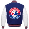 Montreal Expos Blue Varsity Jacket