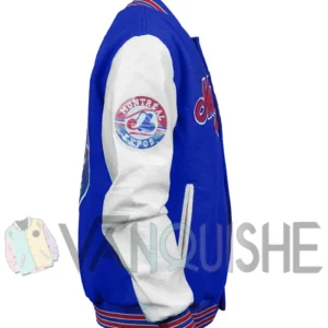 Montreal Expos Varsity Wool-Leather Jacket