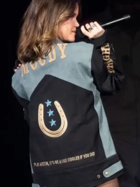 Maren Morris Moody Center Jacket Back Look