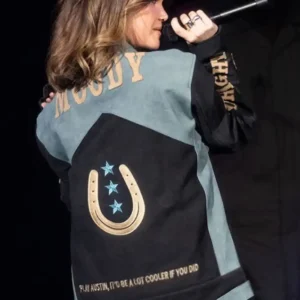 Maren Morris Moody Center Jacket Back Look