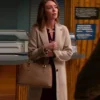 Murder in a Small Town S02 Ella Cannon Wool Coat Front