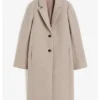 Murder in a Small Town S02 Ella Cannon Wool Coat