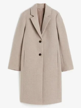 Murder in a Small Town S02 Ella Cannon Wool Coat
