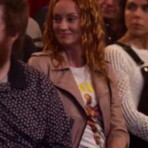 Murder in a Small Town S02 Fiona Vroom Pink Leather Jacket