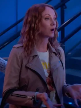 Murder in a Small Town S02 Fiona Vroom Leather Jacket