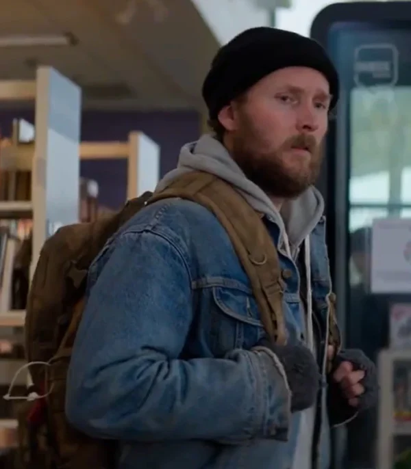 Murder in a Small Town S02 Joshua Close Denim Jacket Front