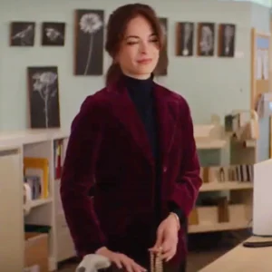 Murder in a Small Town S02 Kristin Kreuk Velvet Blazer Side