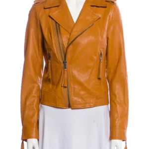Murder in a Small Town S02 Laila Jackson Leather Jacket