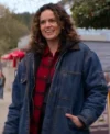 Murder in a Small Town S02 Tara Wilson Denim Jacket Front