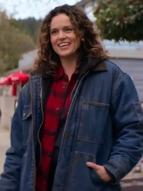 Murder in a Small Town S02 Tara Wilson Denim Jacket Front