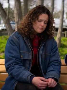 Murder in a Small Town S02 Tara Wilson Blue Denim Jacket