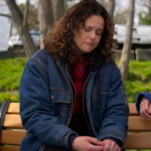 Murder in a Small Town S02 Tara Wilson Blue Denim Jacket