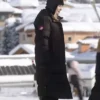 My Secret Santa Alexandra Breckenridge Black Puffer Coat