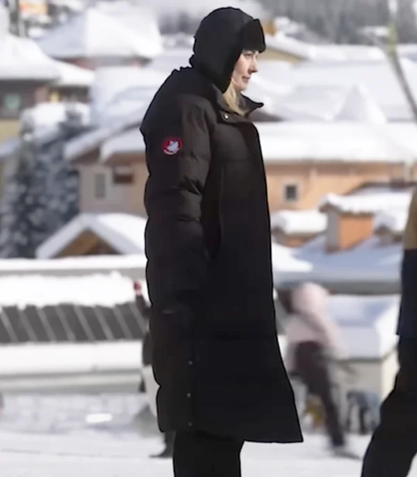 My Secret Santa Alexandra Breckenridge Black Puffer Coat