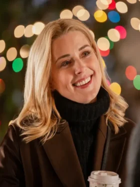 My Secret Santa Alexandra Breckenridge Brown Coat