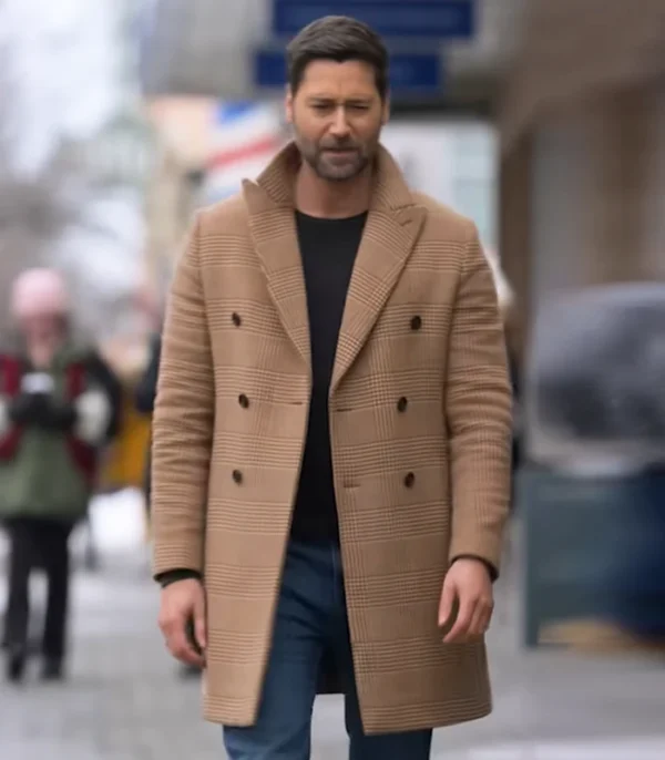 My Secret Santa Ryan Eggold Wool Coat Side