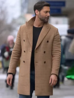 My Secret Santa Ryan Eggold Wool Coat
